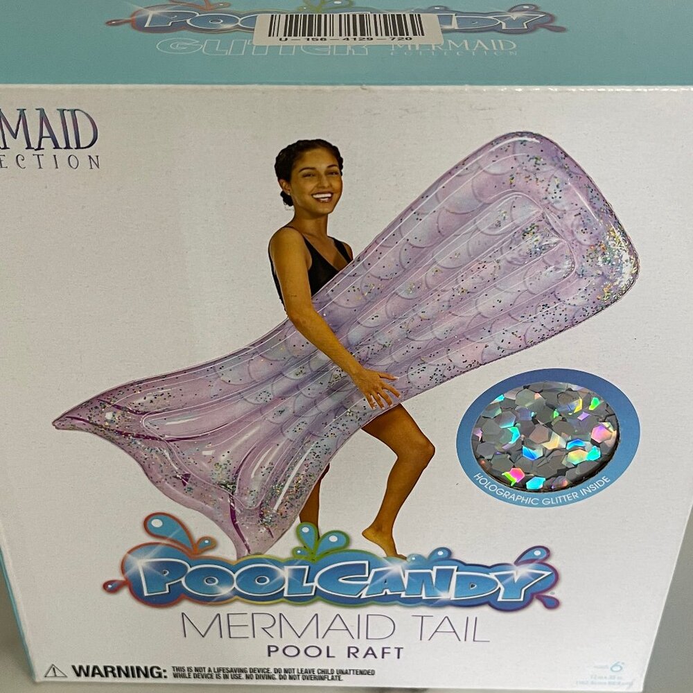 Mermaid Tail Swim Raft